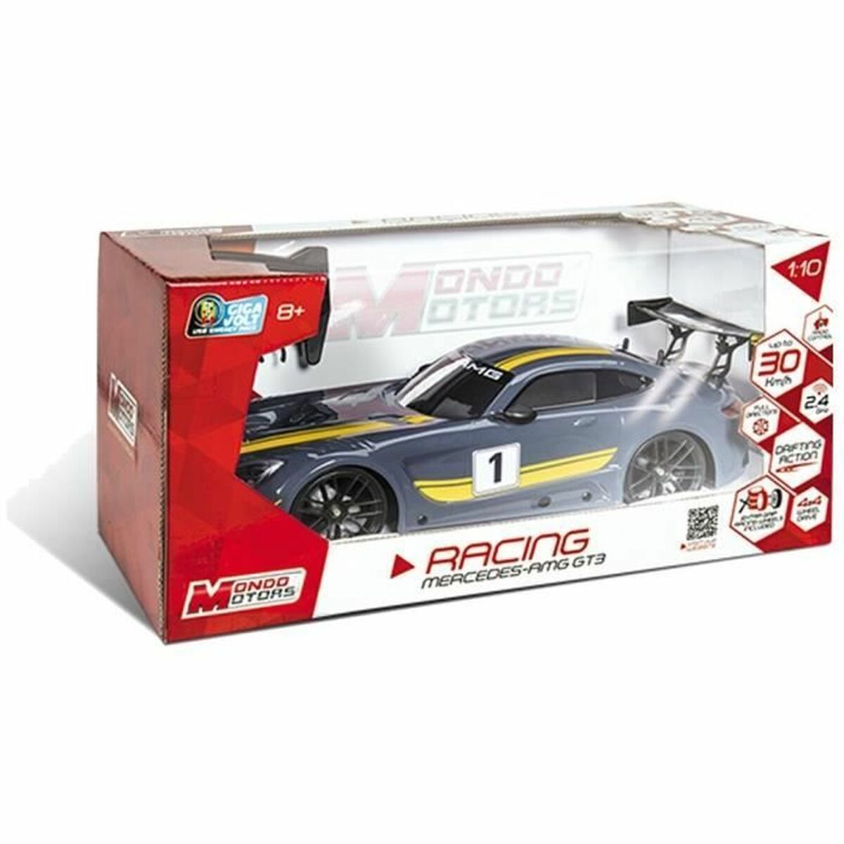 Távvezérlésű autó Mondo AMG GT3